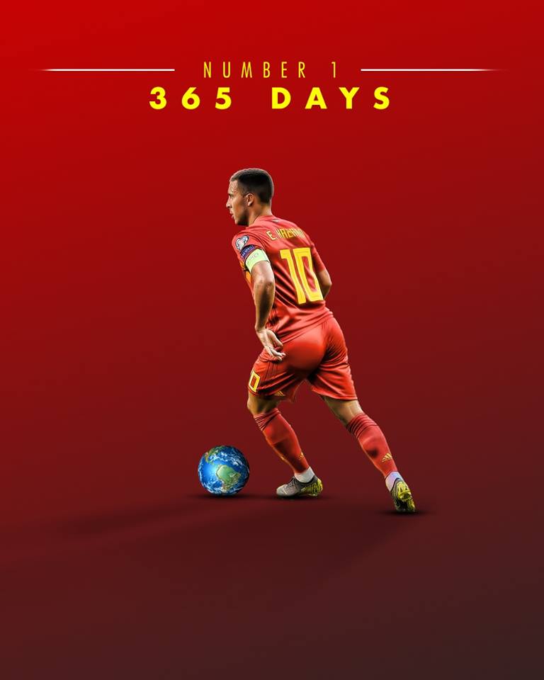 벨기에 천하, FIFA랭킹 1위 ‘365일’ < 해외축구 < 축구 < 기사본문 - 풋볼리스트(FOOTBALLIST) 벨기에 천하, FIFA랭킹 1위 ‘365일’