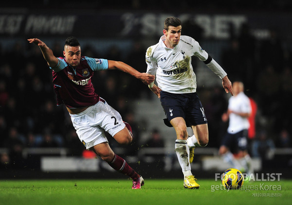 가레스 베일(레알마드리드, 오른쪽). 게티이미지코리아