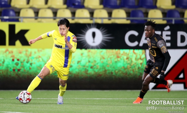 이승우(신트트라위던). 게티이미지코리아