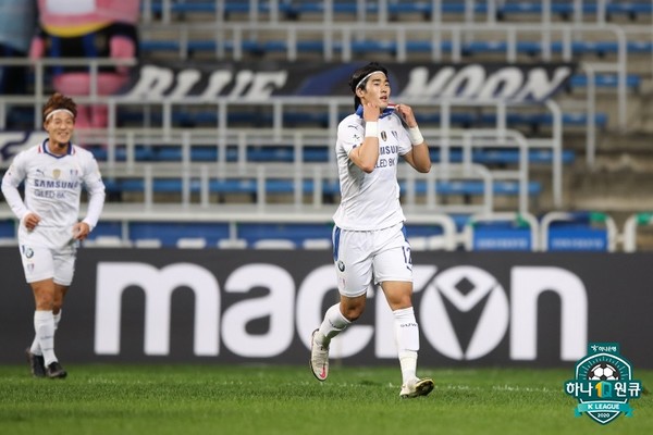 김태환(수원삼성). 한국프로축구연맹 제공