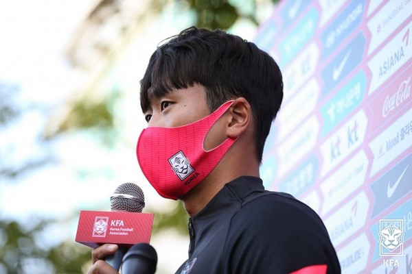 원두재(한국축구대표팀). 대한축구협회