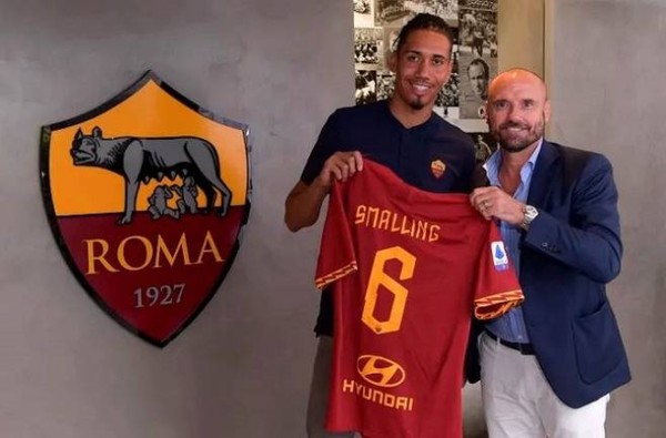 크리스 스몰링(AS로마). AS로마 홈페이지