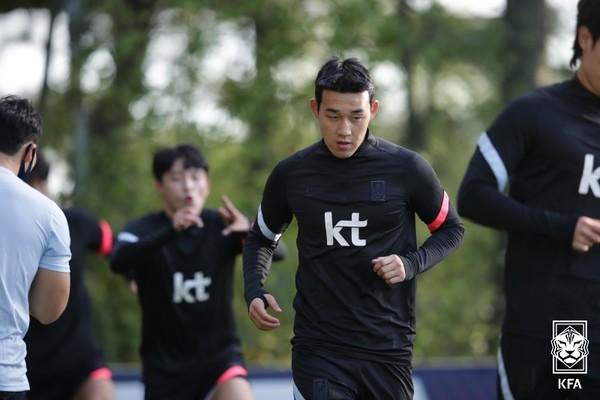 송민규(올림픽대표팀). 대한축구협회