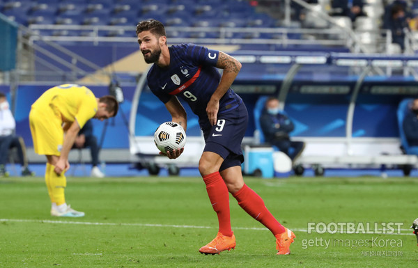 올리비에 지루(프랑스). 게티이미지코리아