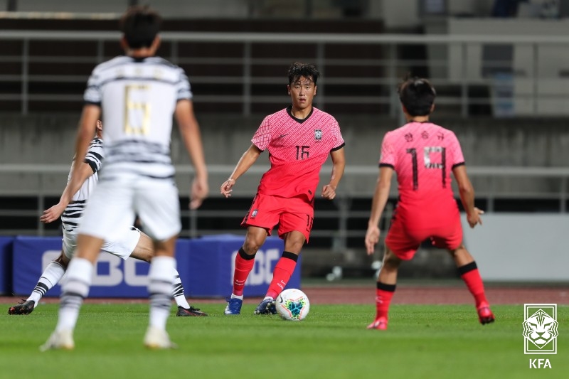 원두재(국가대표). 대한축구협회 제공
