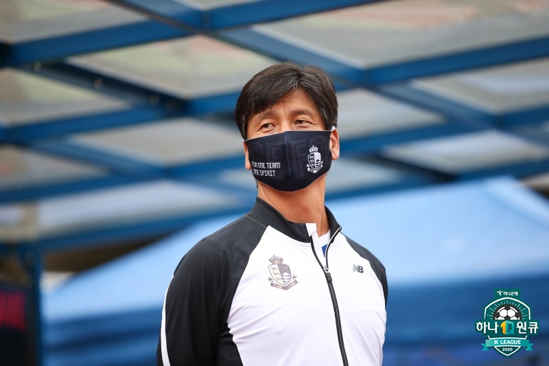 정정용 서울이랜드FC 감독. 한국프로축구연맹 제공