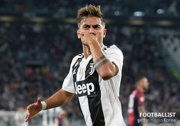 파울로 디발라(유벤투스). 게티이미지코리아