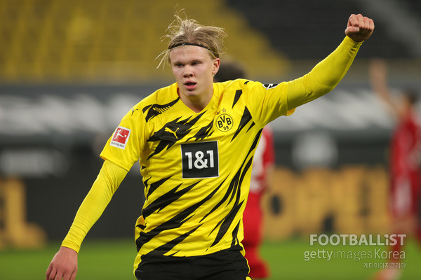 에를링 홀란드(도르트문트). 게티이미지코리아