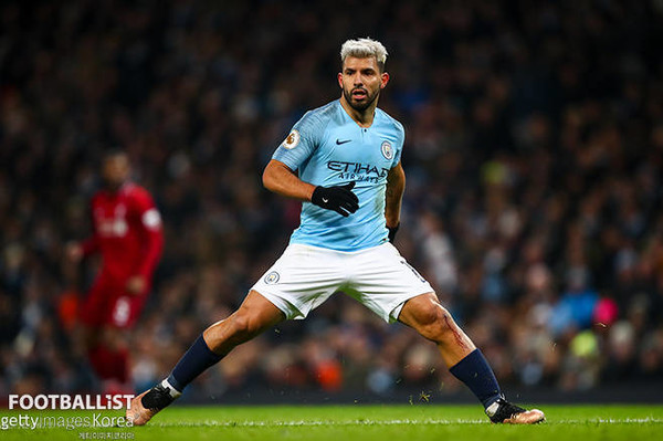 세르히오 아구에로(맨체스터시티). 게티이미지코리아