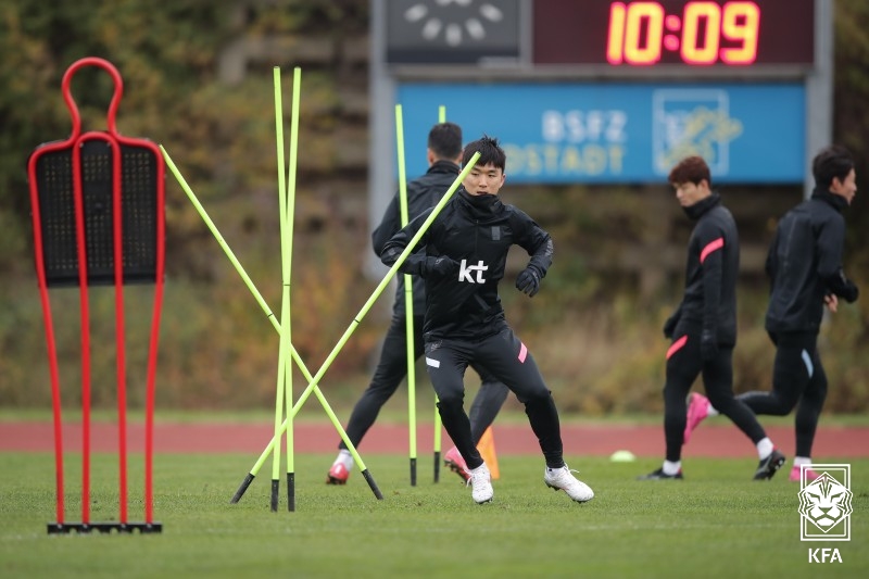 황인범(국가대표팀). 대한축구협회 제공