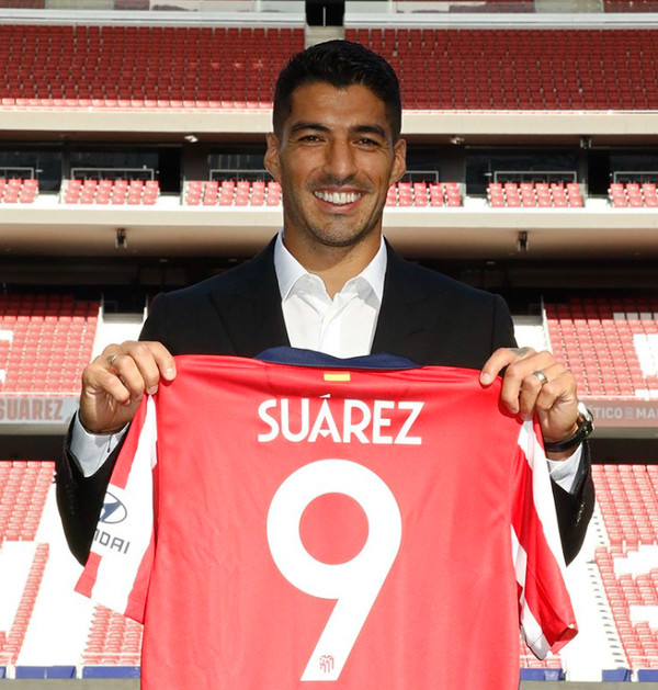 루이스 수아레스. 아틀레티코마드리드 트위터 캡처