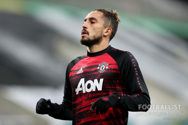 알렉스 텔레스(맨유). 게티이미지코리아.