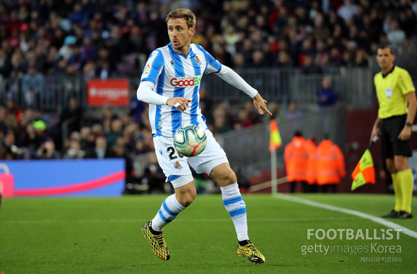 나초 몬레알(레알소시에다드). 게티이미지코리아