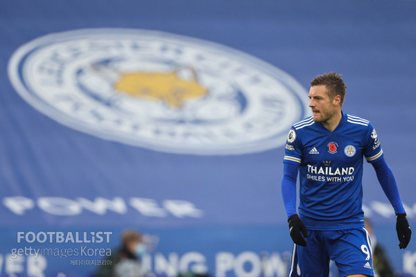 제이미 바디(레스터시티). 게티이미지코리아