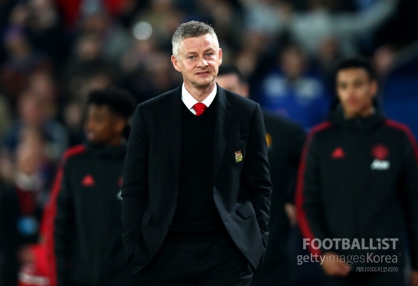 올레 군나르 솔샤르 감독(맨체스터유나이티드). 게티이미지코리아