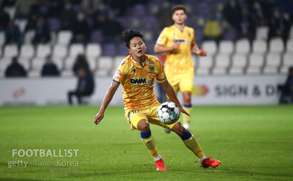 이승우(신트트라위던). 게티이미지코리아