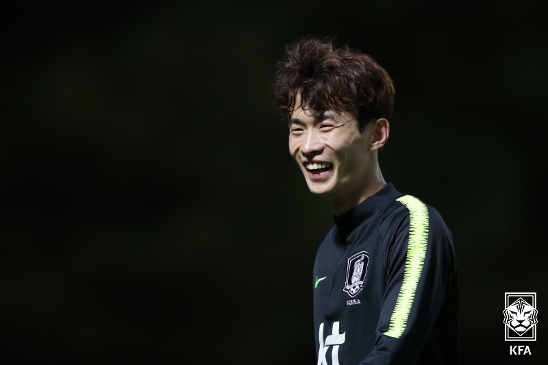 김문환(남자 축구대표팀). 대한축구협회 제공