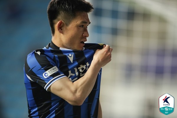 김도혁(인천유나이티드). 한국프로축구연맹 제공
