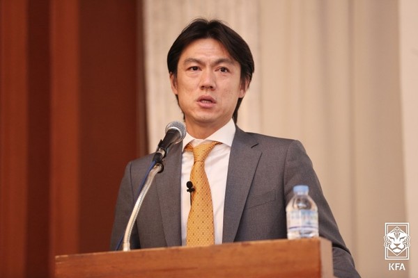 홍명보. 대한축구협회 제공
