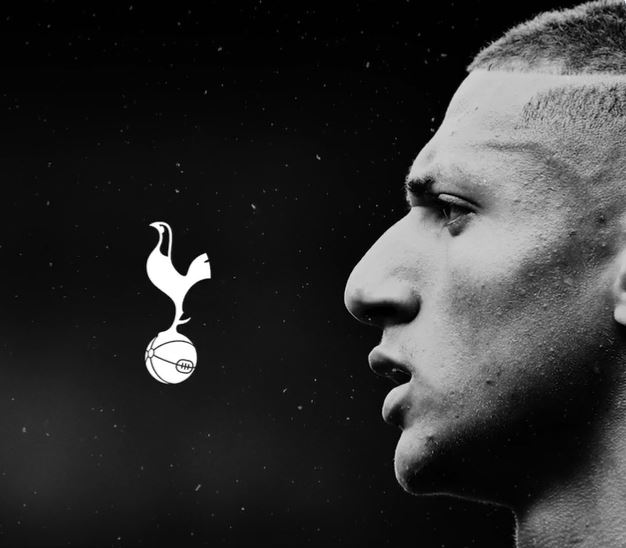 히샤를리송(토트넘홋스퍼). 토트넘홋스퍼 트위터 캡처