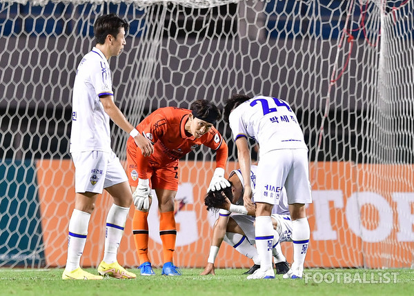 박주원(왼쪽), 이은범(오른쪽, 충남아산). 서형권 기자