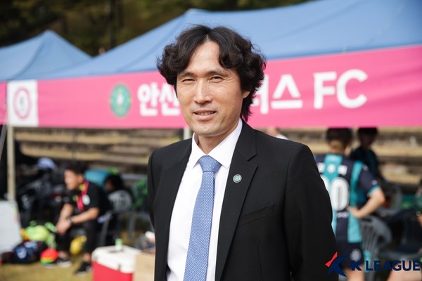 김길식 안산그리너스 단장. 한국프로축구연맹 제공