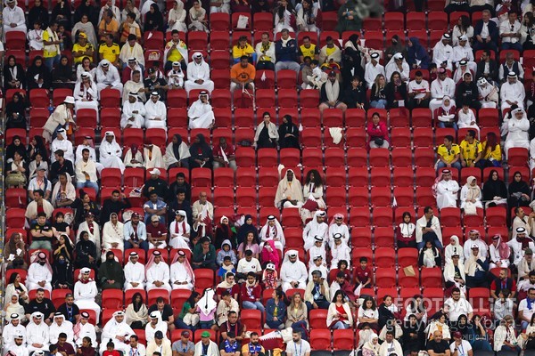 카타르 관중. 게티이미지코리아