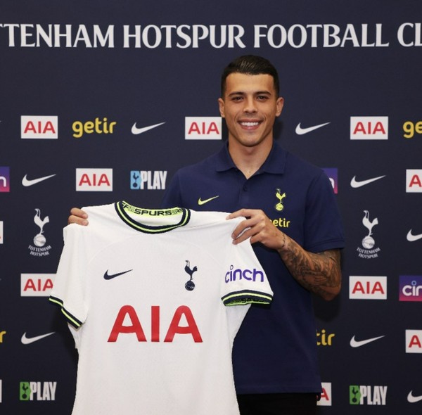 페드로 포로(토트넘홋스퍼). 토트넘홋스퍼 트위터 캡처