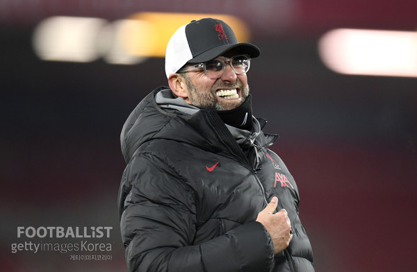 위르겐 클롭 리버풀 감독. 게티이미지코리아