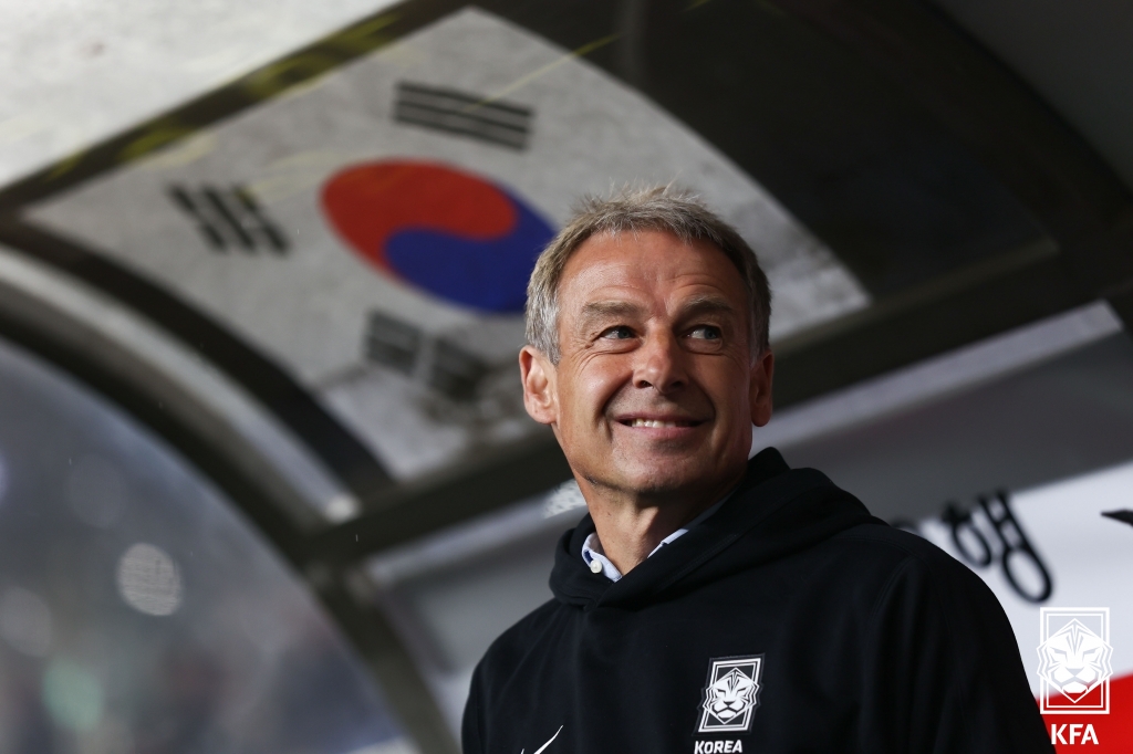 위르겐 클린스만 남자 축구대표팀 감독. 대한축구협회 제공