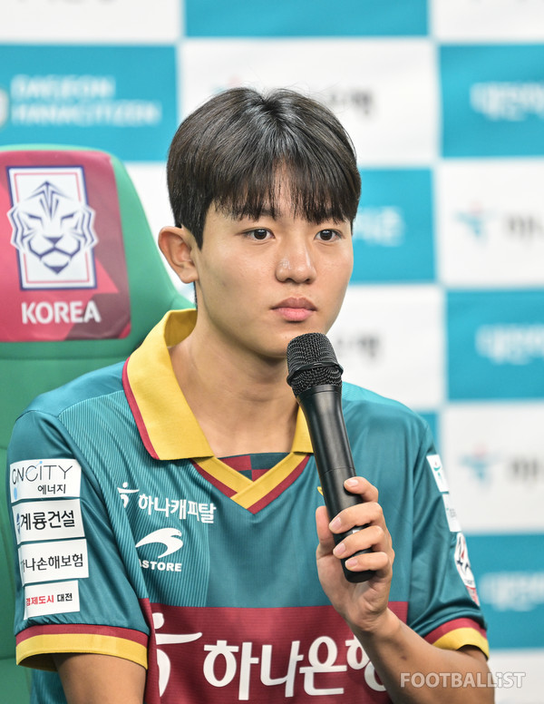 [포토] U-20 월드컵 소감 밝히는 배서준