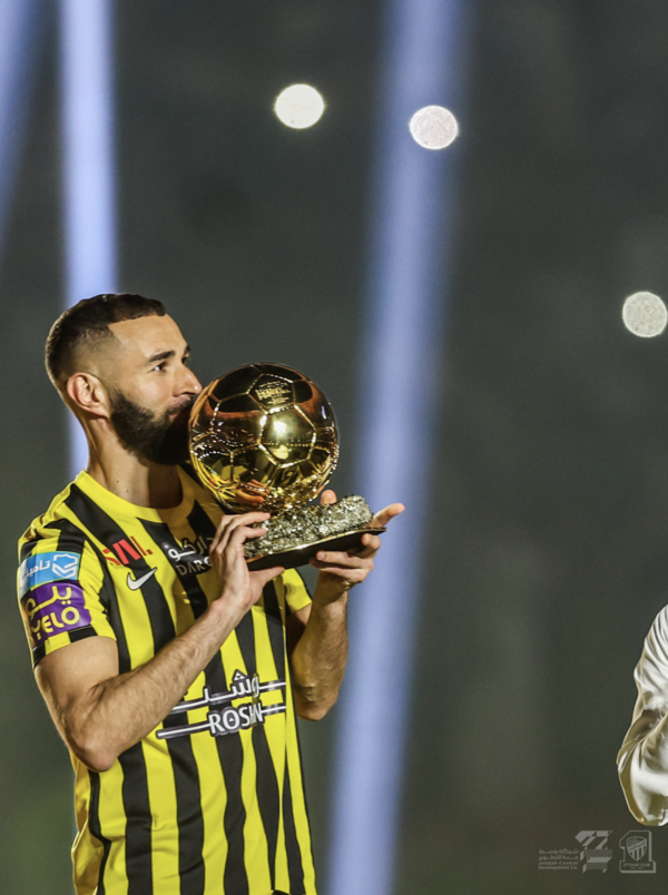 카림 벤제마(알이티하드). 알이티하드 트위터 캡처