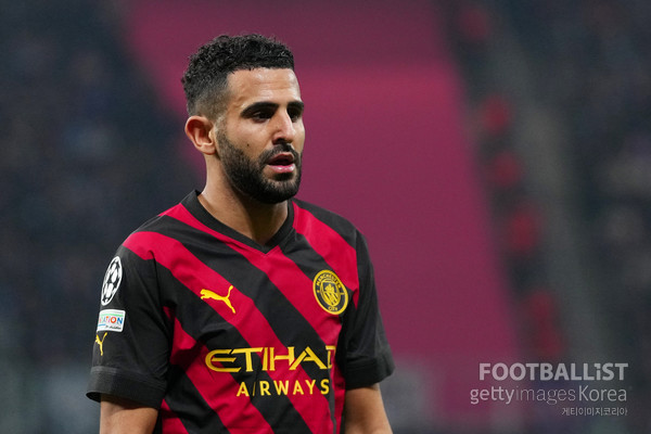 리야드 마레즈(맨체스터시티). 게티이미지코리아