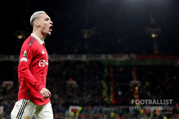 Anthony (Manchester United).  Núcleo de imagens Getty