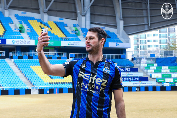 요니치(인천유나이티드). 인천유나이티드 제공