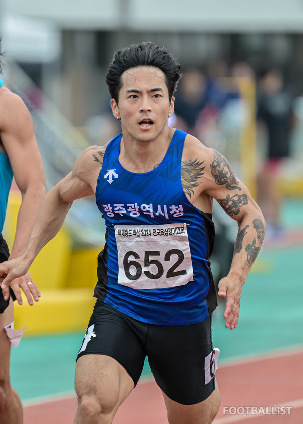 김태효(광주광역시청). 서형권 기자