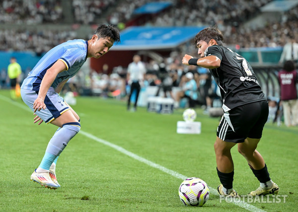 손흥민(토트넘홋스퍼), 윤도영(팀K리그). 서형권 기자