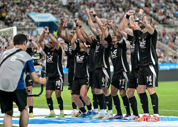 팀K리그 세리머니. 서형권 기자