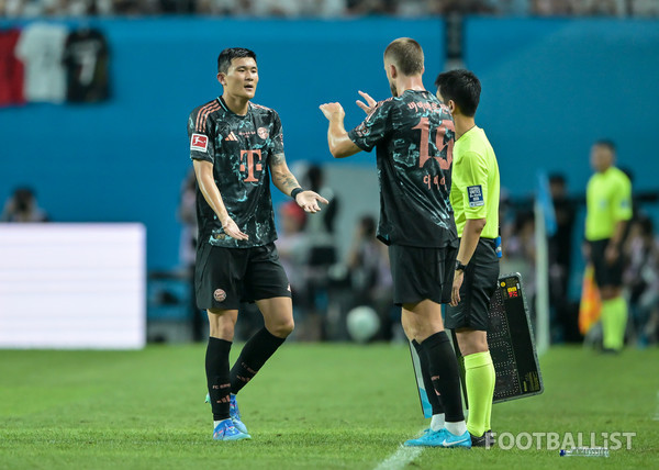 김민재(왼쪽), 에릭 다이어(오른쪽, 바이에른 뮌헨). 서형권 기자