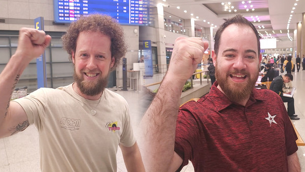 카일 트룹(좌), 앤서니 사이몬슨(우) / 볼링플러스 제공