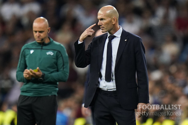 지네딘 지단(레알마드리드). 게티이미지코리아