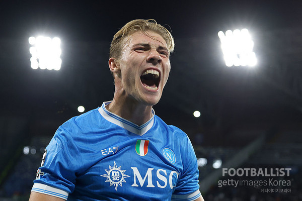 라스무스 호일룬(나폴리). 게티이미지코리아