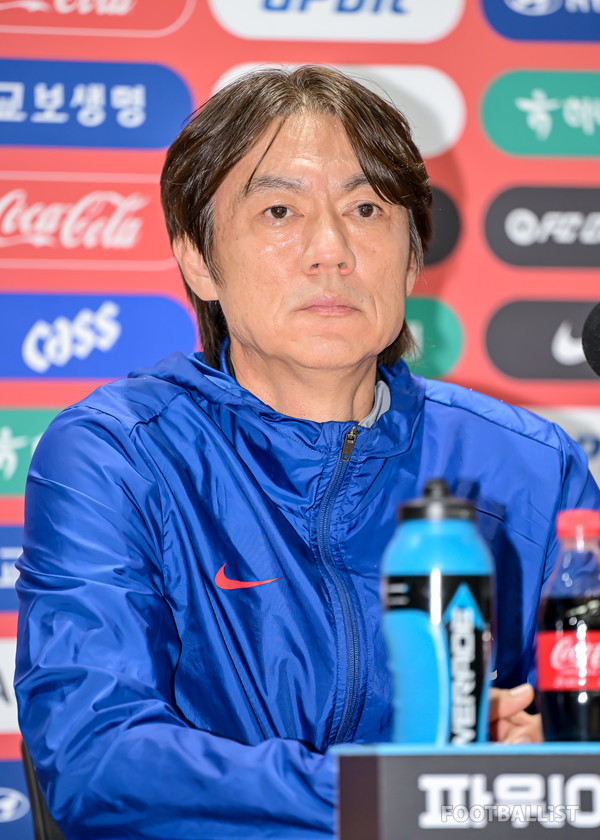 홍명보 남자대표팀 감독. 서형권 기자