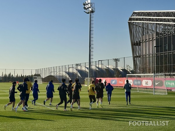 천안 NFC 첫 훈련. 김진혁 기자