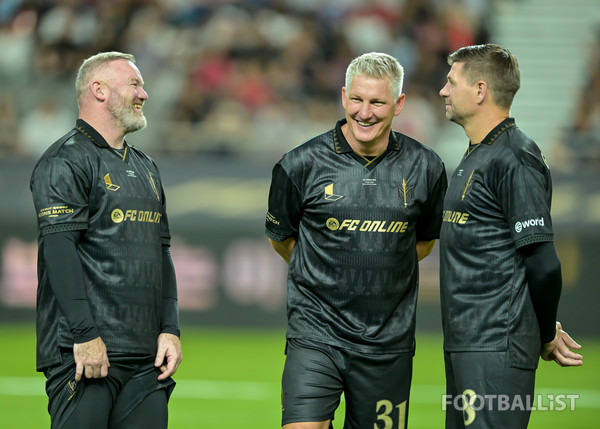 웨인 루니, 바스티안 슈바인슈타이거, 스티븐 제라드(왼쪽부터, FC스피어). 서형권 기자