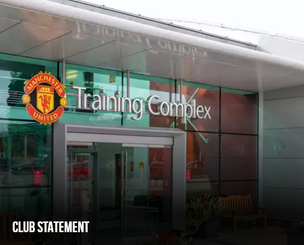 맨유 캐링턴 훈련장 / 맨유 홈페이지