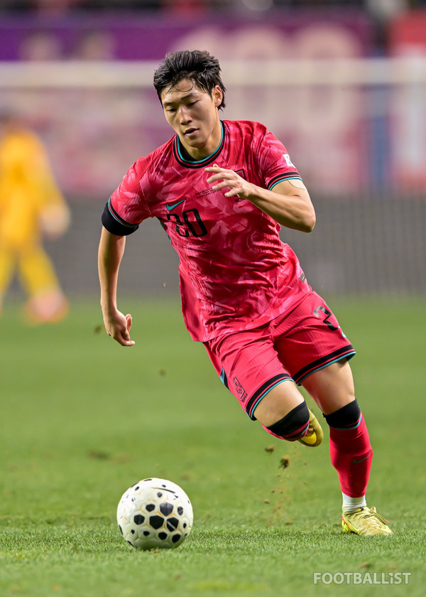 배준호(남자 축구대표팀). 서형권 기자