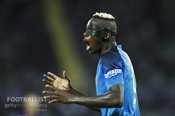 빅터 오시멘(나폴리 시절). 게티이미지코리아