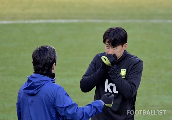 손흥민(오른쪽, 남자 축구대표팀). 서형권 기자