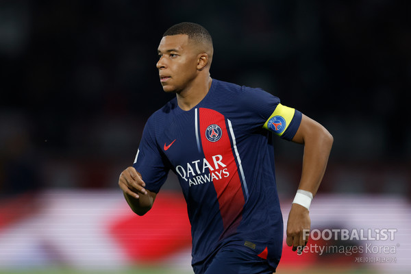 킬리안 음바페(당시 파리생제르맹). 게티이미지코리아